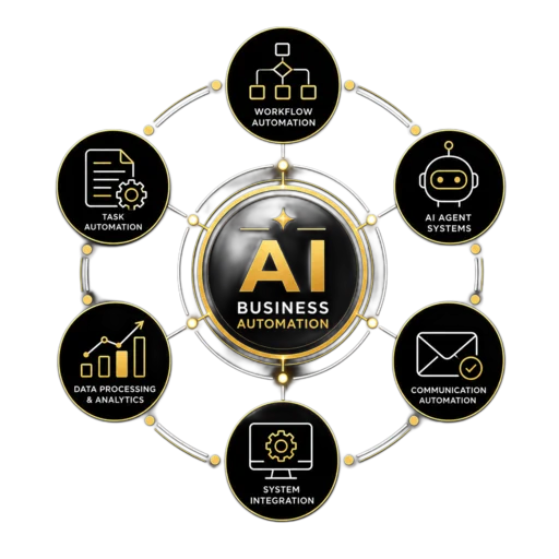 AI BUSINESS AUTOMATION Graphic